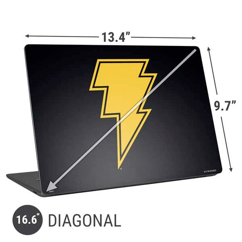 DC Comics Black Adam Classic Logo Universal Laptop 16.6in (13.4 x 9.7in) Skin